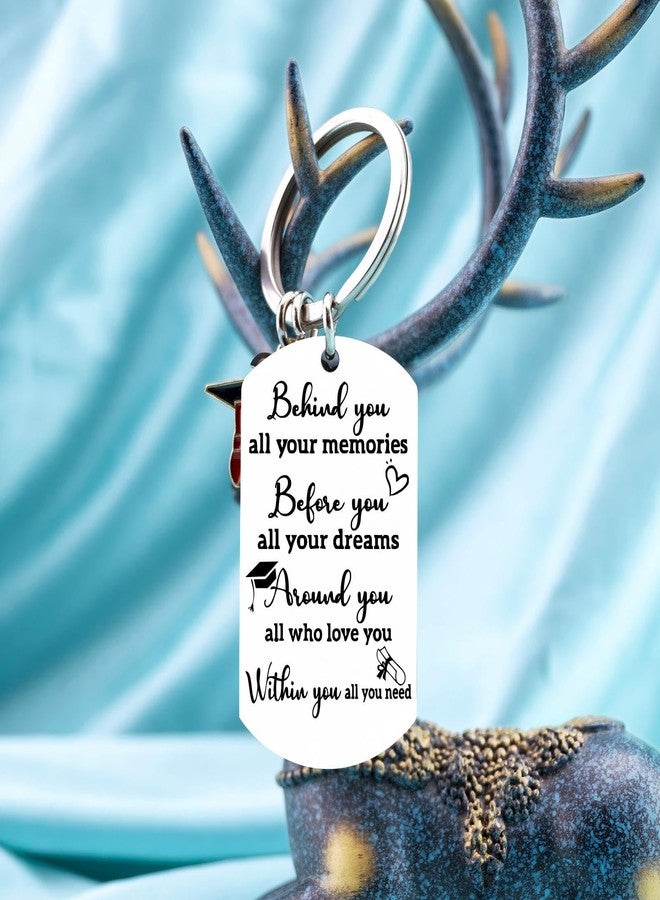 Aisity 2026 Graduation Gifts for Her Him Class Of 2026 Graduation Keychain for University College Middle High School Graduate 2026 Souvenir for Senior Masters Degree Student - Image 5